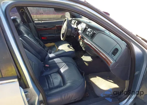 2002 Mercury Grand Marquis Ls from USA, damaged, VIN 2MEFM75W52X634119